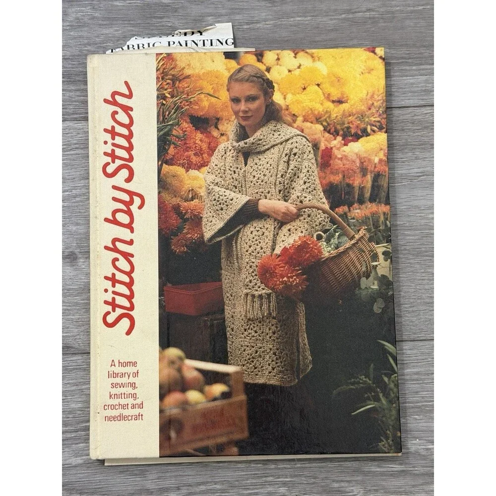 Vintage Stitch by Stitch Needlecraft Book | Home Sewing, Crochet, Knitting